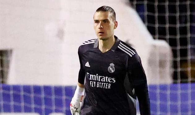 Андрей Лунин, фото twitter.com/realmadrid