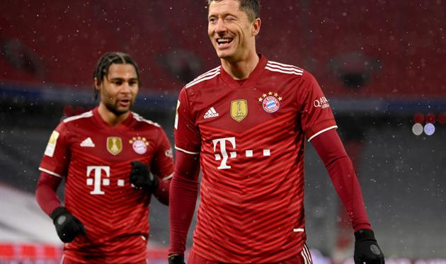 Левандовски и Гнабри, Getty Images