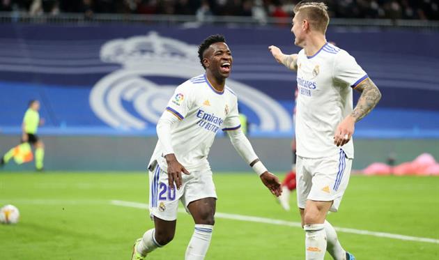 Радость игроков Реала, getty images