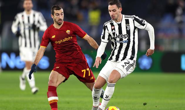 мхитарян и де шильо, getty images