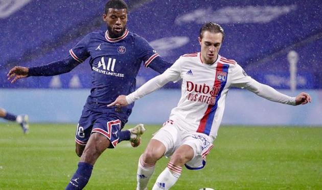 Лион — ПСЖ, twitter.com/GWijnaldum