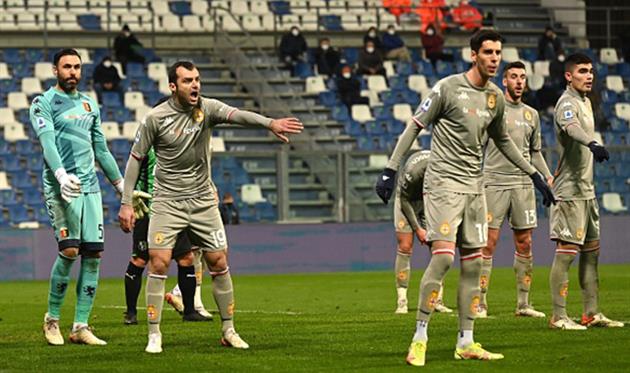 Игроки Дженоа, Getty Images