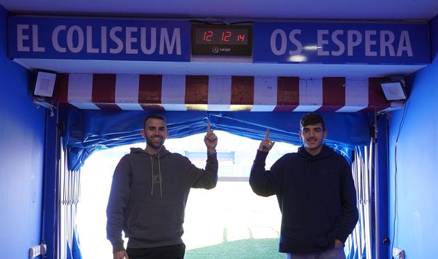 Борха Майораль и Гонсало Вильяр, фото ФК Хетафе