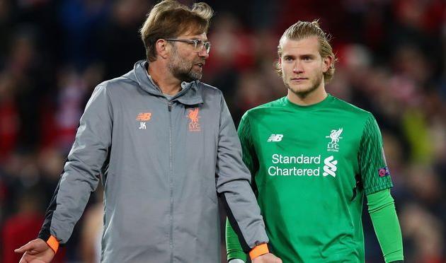 Юрген Клопп (слева) и Лорис Кариус, Getty Images