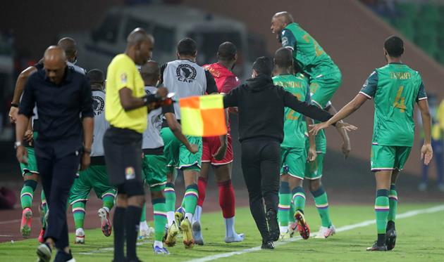 гана - коморские острова, caf