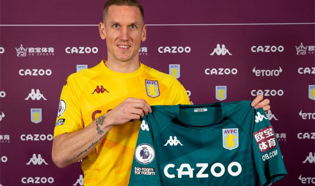 Робин Ольсен, twitter.com/AVFCOfficial