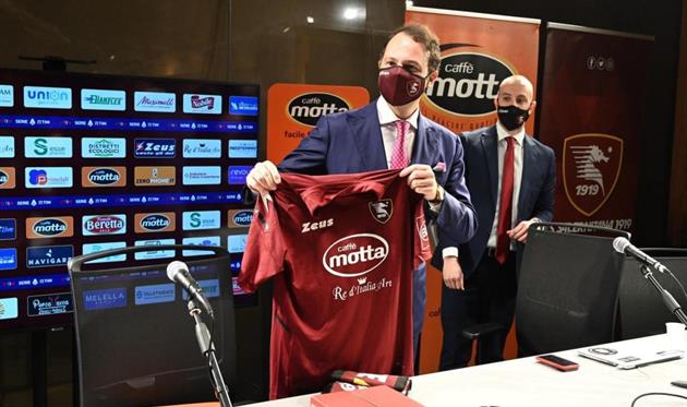 Данило Йерволино - новый владелец Салернитаны, фото ФК Салернитана