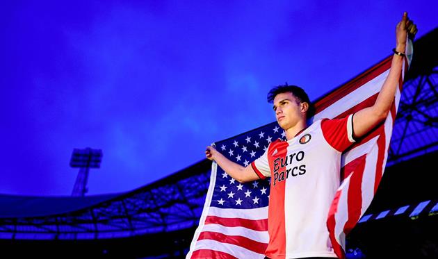 Коул Бассетт, фото ФК Фейеноорд