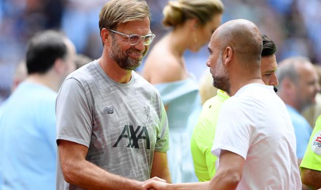 Юрген Клопп и Пеп Гвардиола, Getty Images