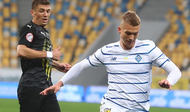 Владислав Супряга (справа), ФК Динамо