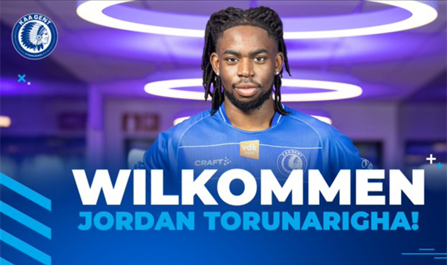 Джордан Торунарига, фото ФК Гент