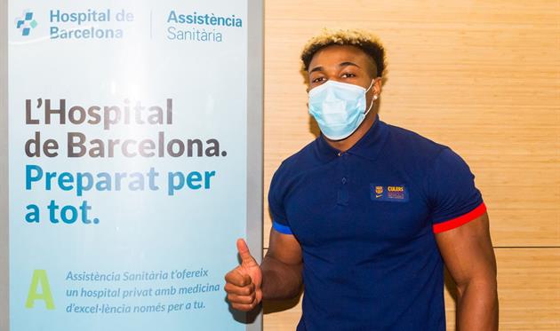 Адама Траоре, twitter.com/FCBarcelona