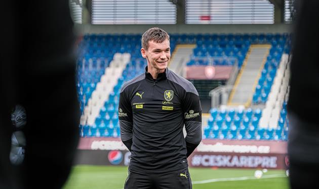 Матей Коварж, фото Твиттер сборной Чехии