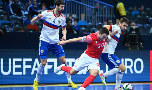 Украина сыграет с Россией в полуфинале Евро-2022 по футзалу
