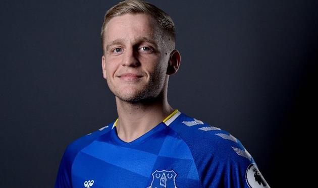 донни ван де беек, фото эвертон