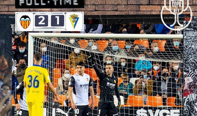 Валенсия — Кадис, twitter.com/valenciacf