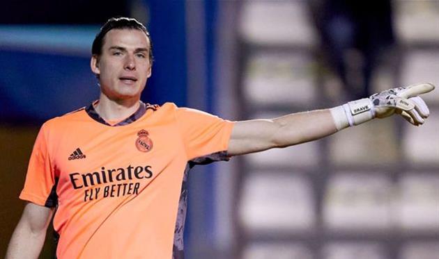Андрей Лунин, realmadrid.com