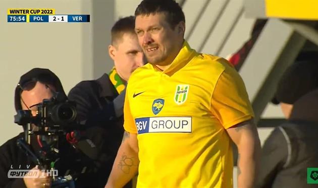 Александр Усик, скриншот YouTube-канал Перша Ліга