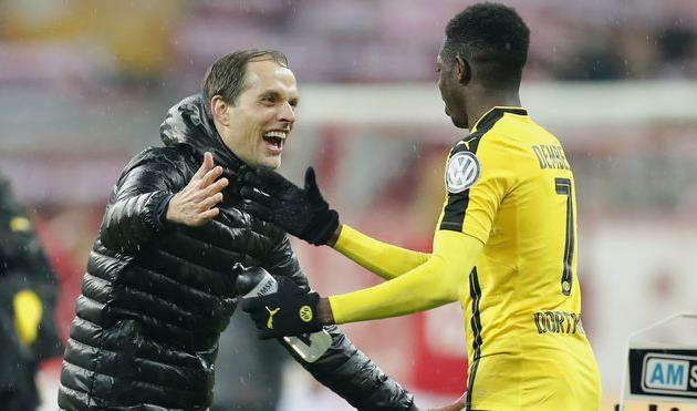 Томас Тухель (слева) и Усман Дембеле, Getty Images