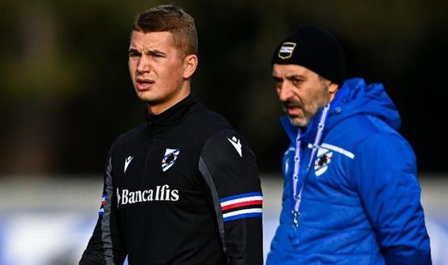 владислав супряга и марко джампаоло, фото сампдория