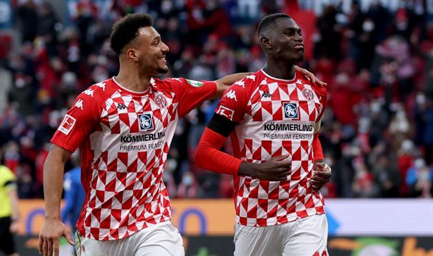 Радость игроков Майнца, getty images