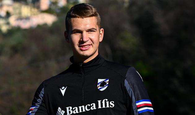 Владислав Супряга, фото Сампдория