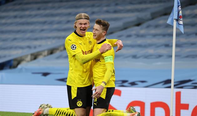 Марко Ройс и Эрлинг Холанд, Getty Images