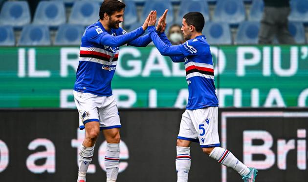 Сампдория - Сассуоло, фото getty images