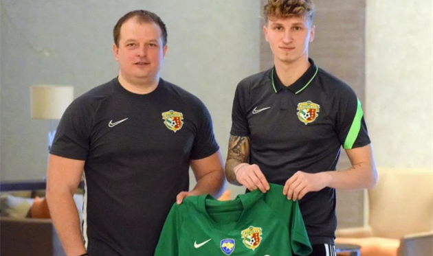 Богдан Ващук (справа), фото ФК Ворскла