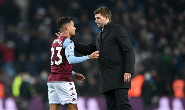 Стивен Джеррард и Филиппе Коутиньо, Getty Images