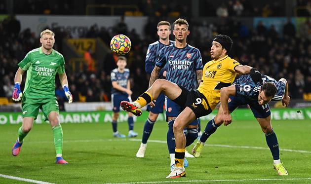 вулверхэмптон - арсенал, getty images