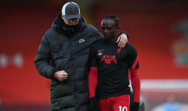 Юрген Клопп и Садио Мане (справа), Getty Images