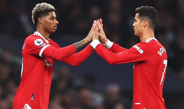 Маркус Рашфорд и Криштиану Роналду, Getty Images