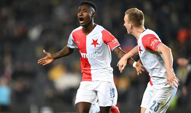 Фенербахче - Славия Прага, фото https://twitter.com/slavia_eng