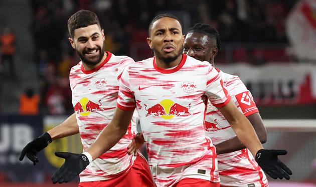 Игроки Лейпцига, getty images