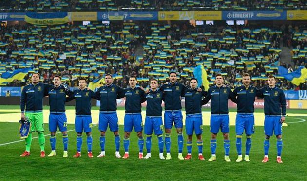 Сборная Украины на Арене Львов, фото УАФ