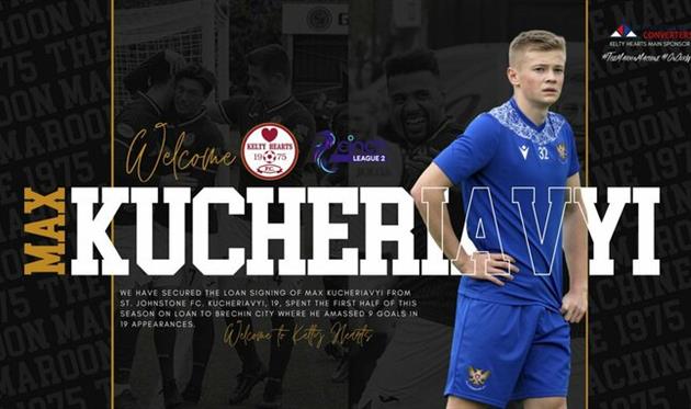 Максим Кучерявый, twitter.com/KeltyHeartsFC