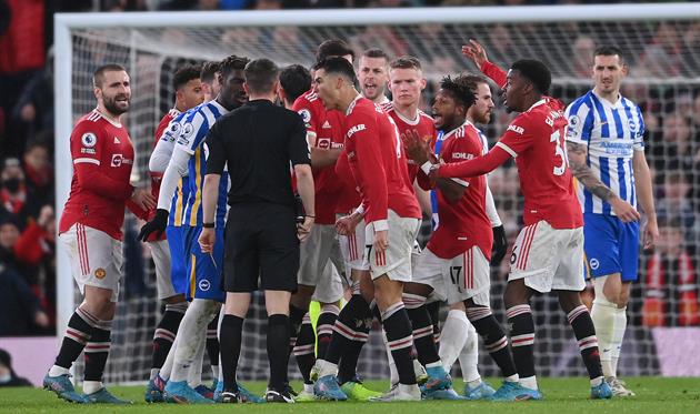 манчестер юнайтед - брайтон, getty images