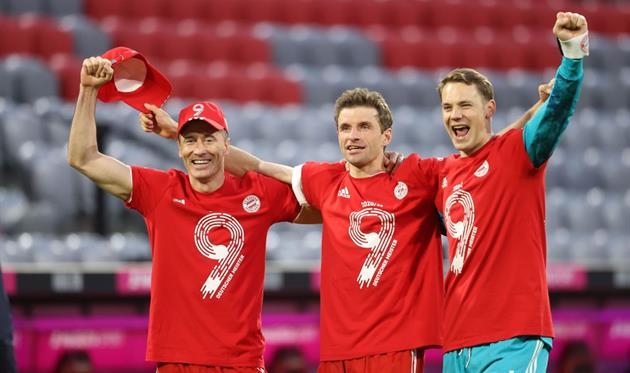 Левандовски, Мюллер и Нойер, Getty Images