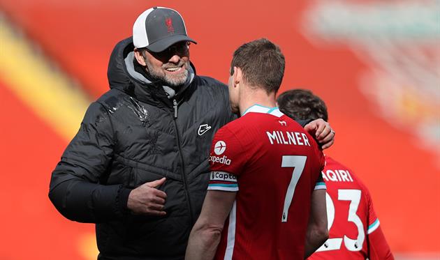 клопп и милнер, getty images