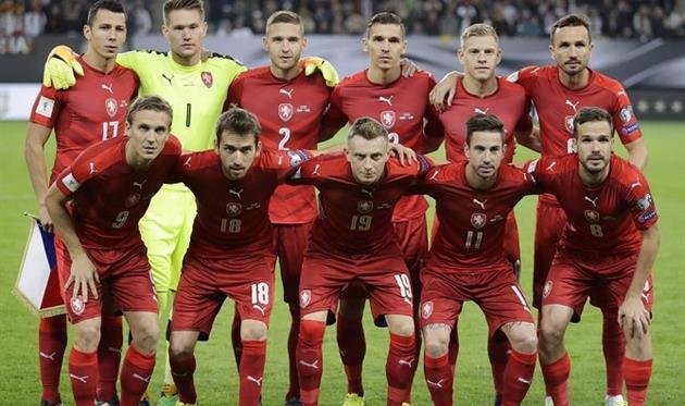 Гравці збірної Чехиї