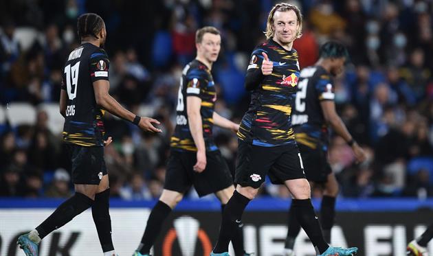 гравці рб лейпциг, getty images