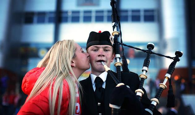 Вболівальники Польщі та Шотландії, Getty Images