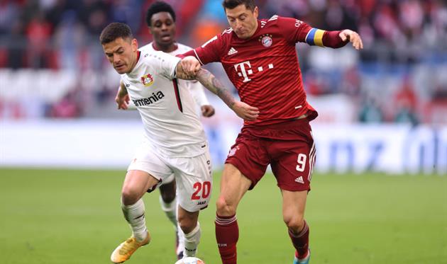 Баварія не змогла переграти Байєр. Getty Images