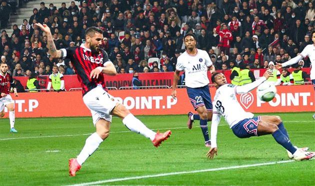 Ніцца — ПСЖ, twitter.com/ogcnice