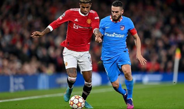 Коке (праворуч) проти Маркуса Рашфорда, Getty Images