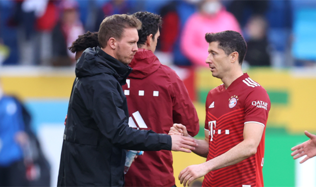 Юліан Нагельсманн і Роберт Левандовскі, Getty Images