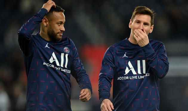 Неймар та Ліонель Мессі, Getty Images