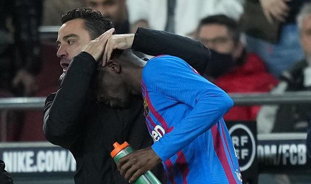 Хаві та Усман Дембеле, Getty Images