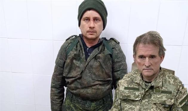 Один з мемів на тему затримання Віктора Медведчука